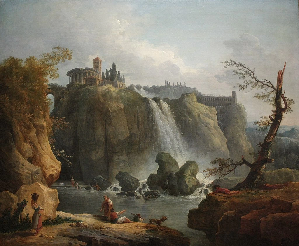 Le cascate di Tivoli - Musee des Beaux, Arts de la ville de Paris
